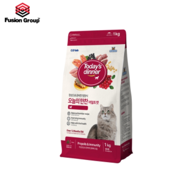 Today's dinner - Thức ăn hạt cân bằng dinh dưỡng cho mèo trưởng thành