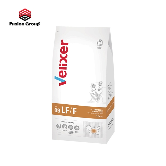 Velixer LF/F - Hỗ trợ trị liệu bệnh viêm tuỵ, rối loạn chuyển hoá lipid dành cho chó