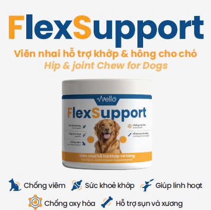 Viên hỗ trợ khớp & hông Flex Support 200g